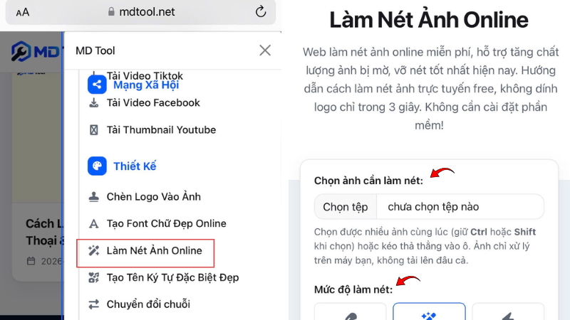 Cách làm nét ảnh 4k trên điện thoại