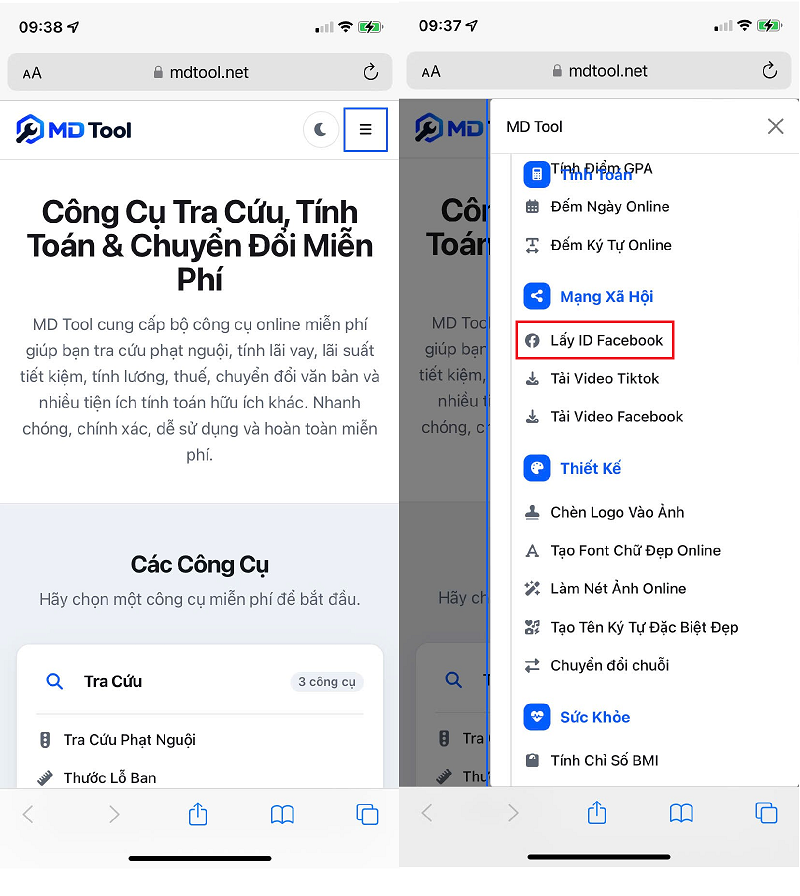 Công cụ lấy ID bài viết Facebook online