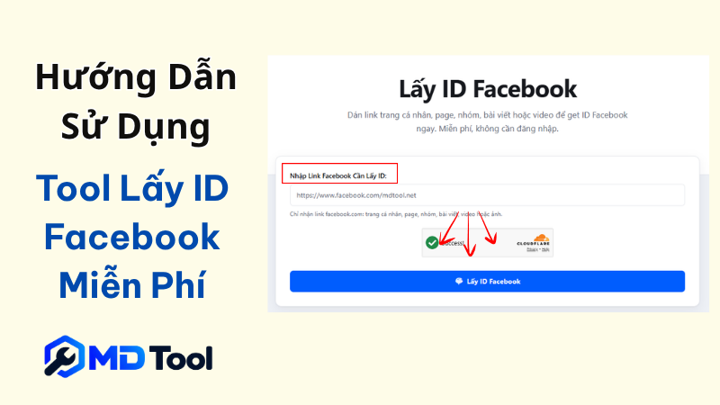 Tra cứu ID Facebook tại MD Tool