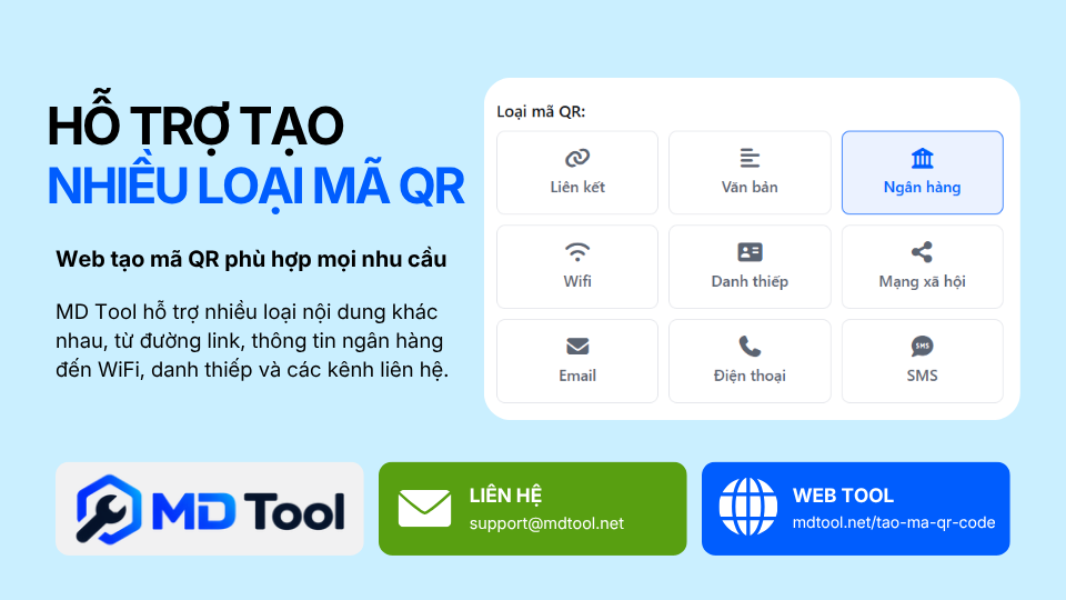Cách dùng công cụ tạo mã QR hỗ trợ nhiều nhu cầu