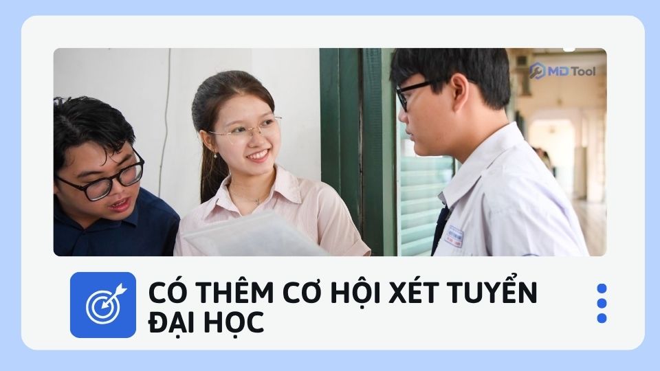 Học IELTS có thêm cơ hội xét tuyển đại học