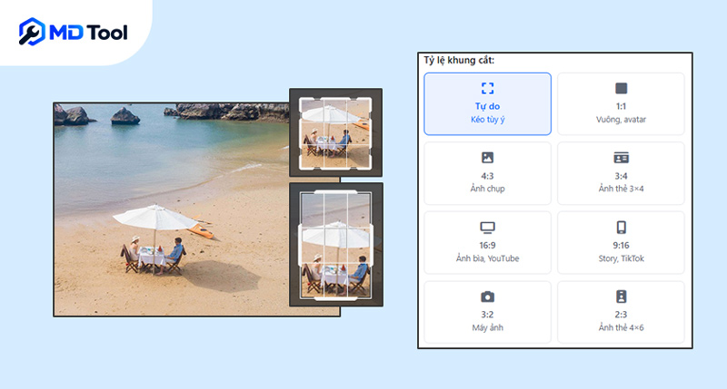 cắt ảnh online